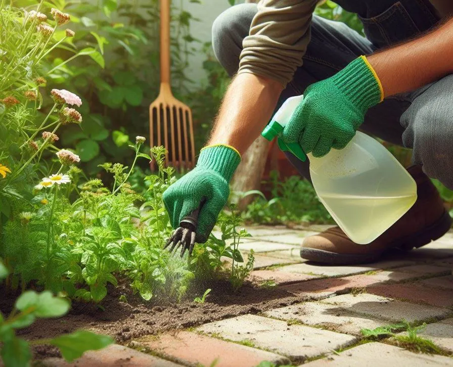 Vinaigre pour désherbage : écologique et efficace